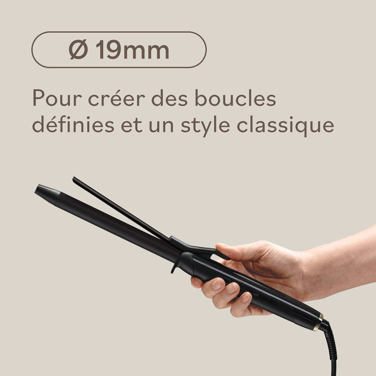 Fer &agrave; boucler &ndash; &Oslash; 19 mm